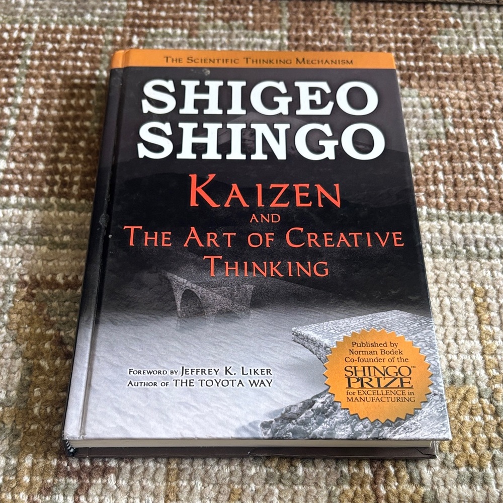Shigeo Shingo Kaizen and The Art of Creative Thinking